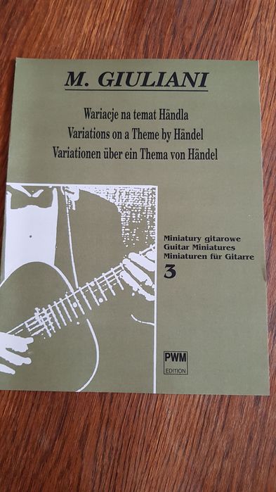 Miniatury gitarowe - nuty (M. Giuliani, S. Joplin, S. L. Weiss)