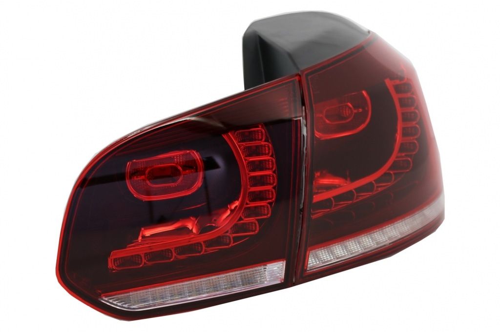 Lampy tylne tył VW GOLF 6 VI R32 36 FULL LED Dynamik czarwony chrom