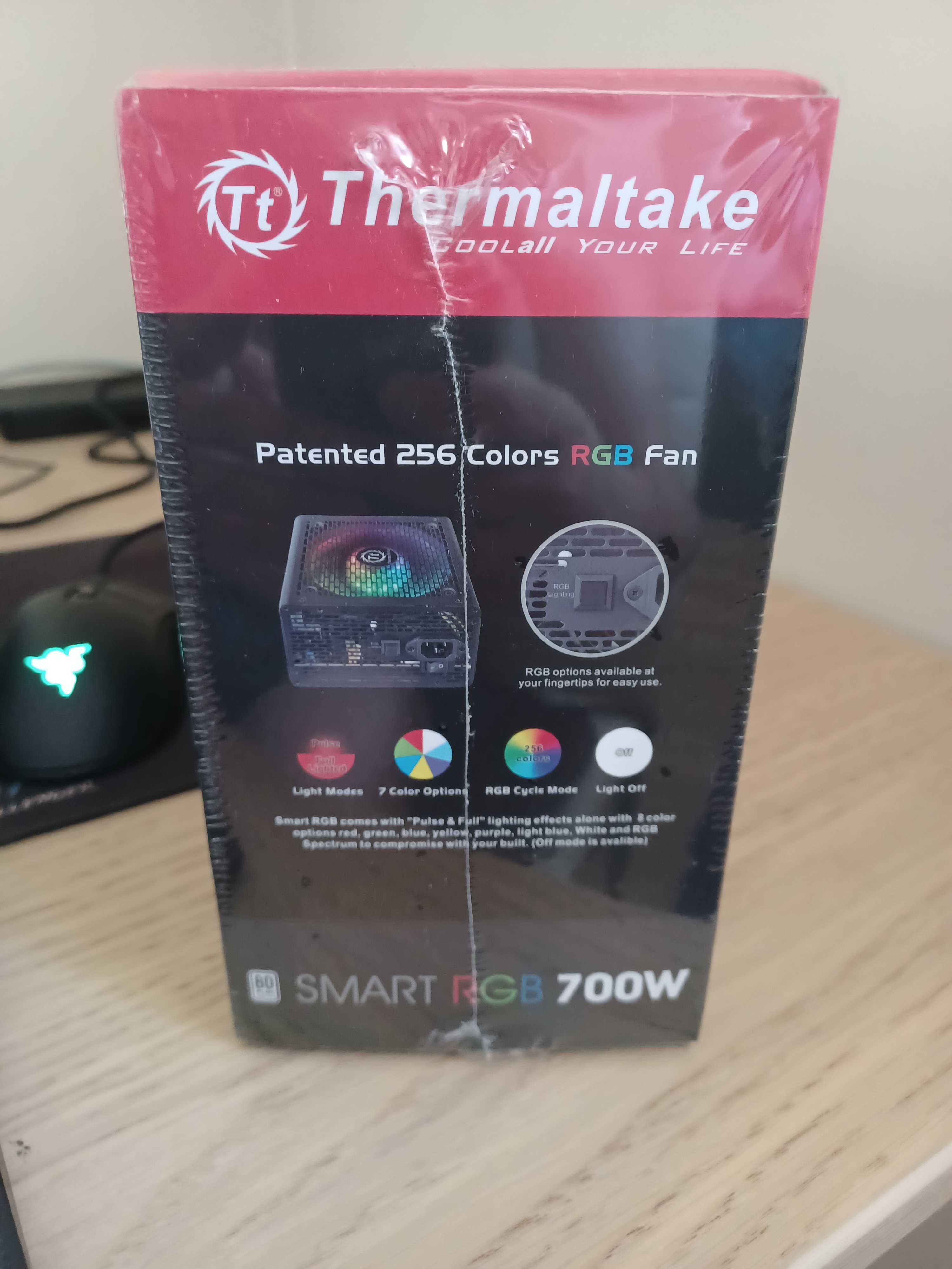 Thermaltake Smart RGB 700W 80 Plus - NOWY, ZAFOLIOWANY !
