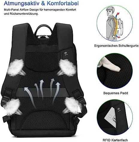 Plecak Męski biznesowy G-FAVOR na laptopa, USB