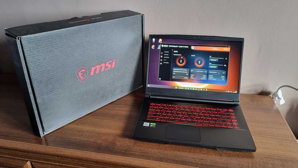 MSI Thin GF63 i5-10500H/GTX1650/8GB/512GB/144Hz/Gwarancja