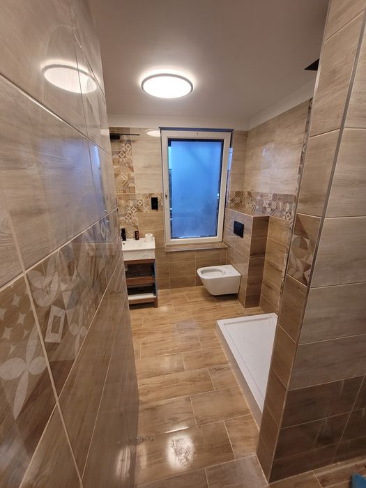 Łazienki od A do Z – układanie płytek, zabudowy, sufity – Lębork