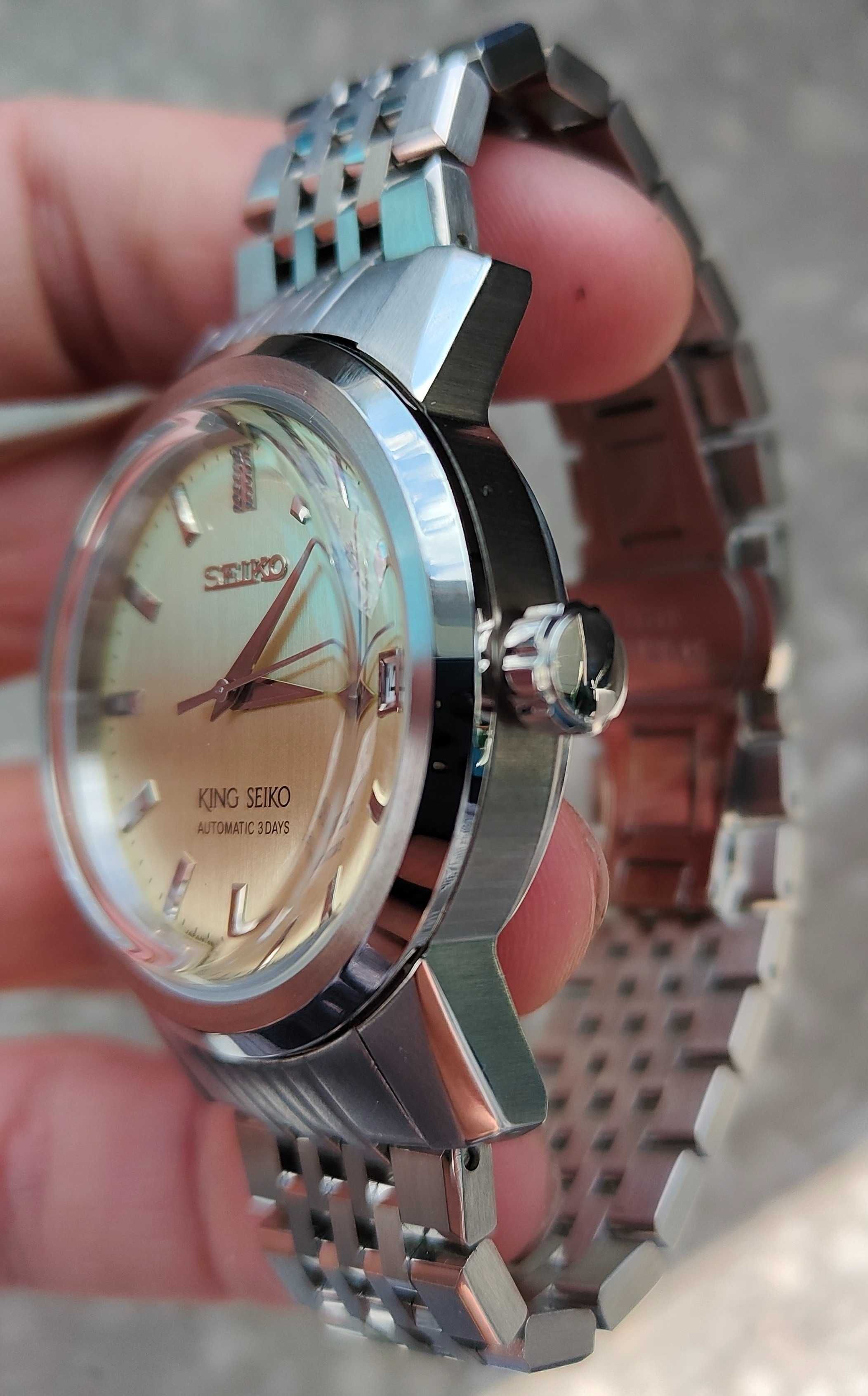 Seiko Custom Mod NH35A KS King Seiko Automat Zegarek