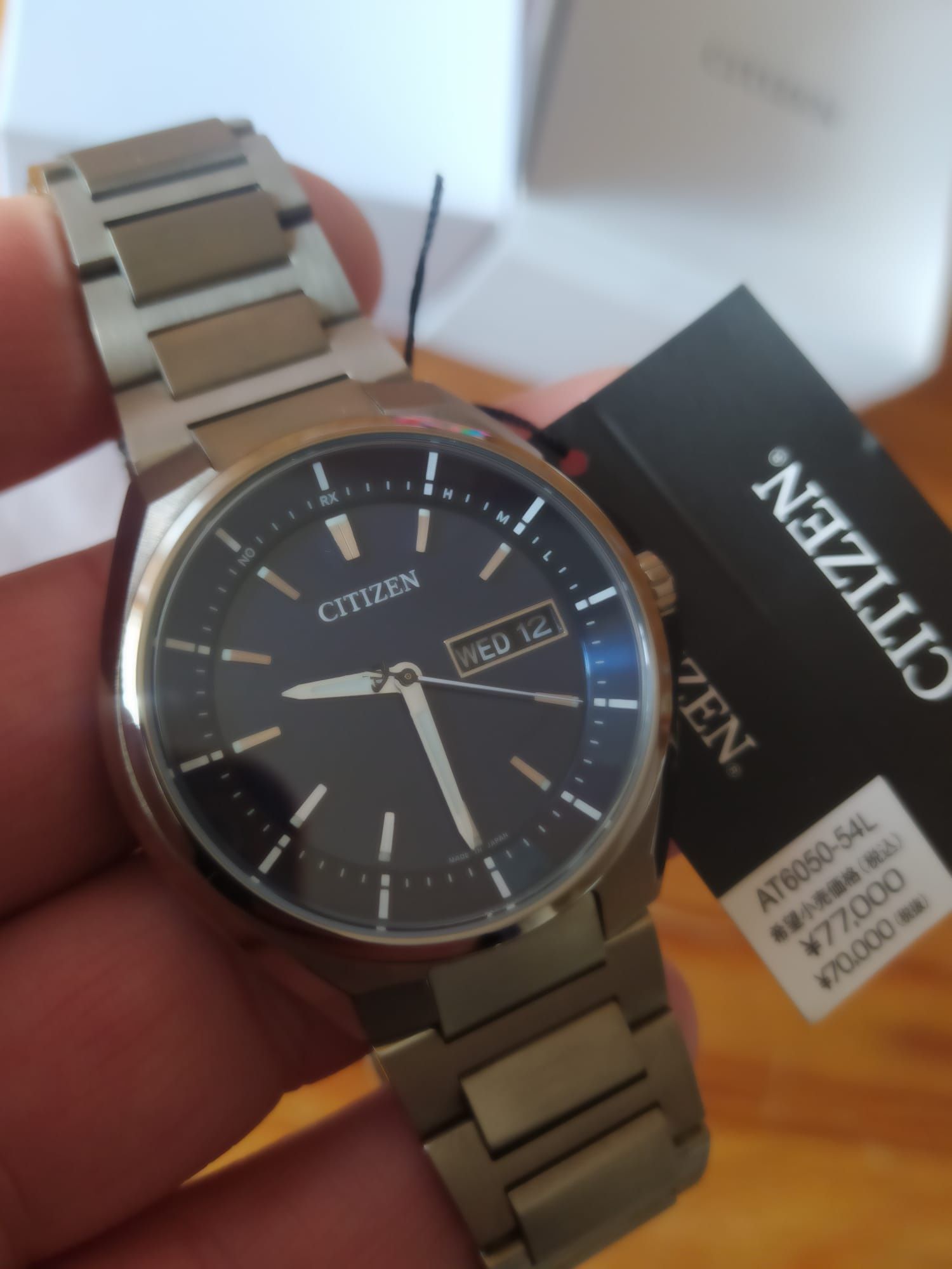 Citizen Attesa JDM Eco Drive Radio Controlled At6050-54l (41 mm)