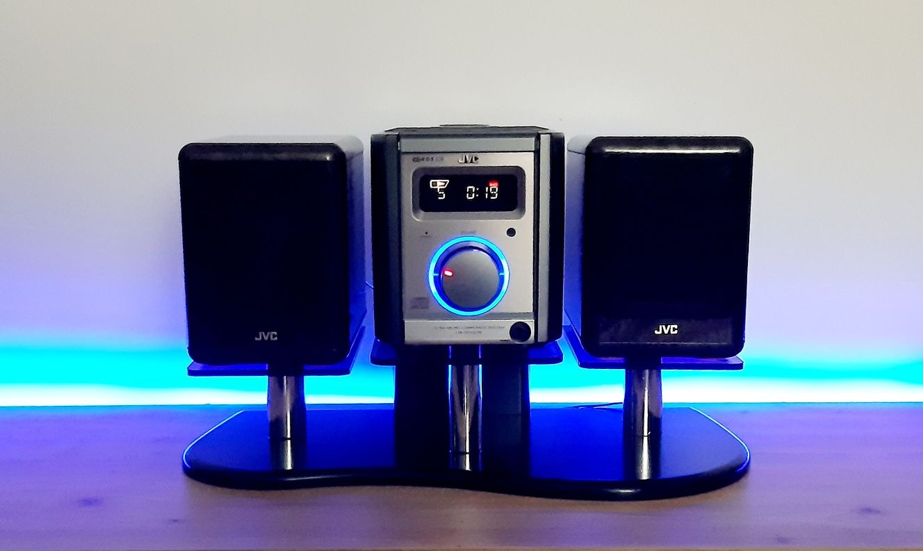 Wieża JVC / CD, RDS, AUX, SAB, Pilot
