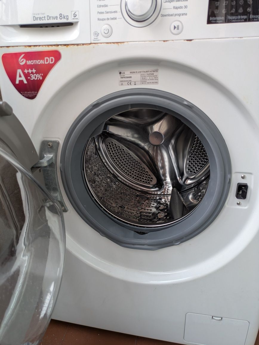 Máquina lavar LG 8kg