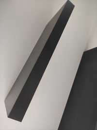 Półka LACK Ikea 59 cm czarnobrąz