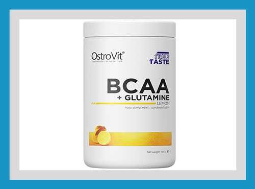 BCAA + GLUTAMINE Ostrovit 500 грамм Аминокислоты КУПИТЬ УКРАИНА