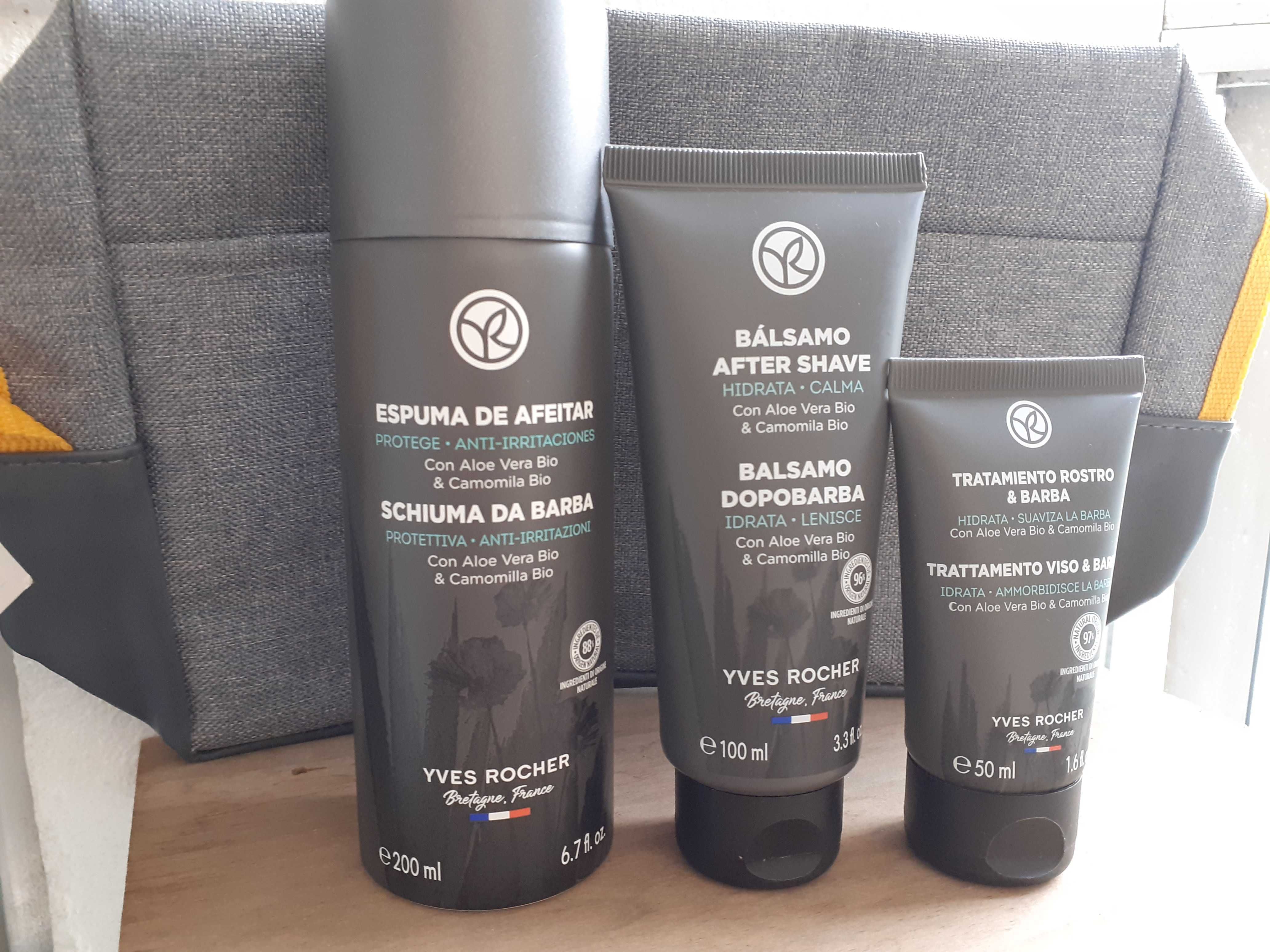 Conjunto barbear homem yves rocher