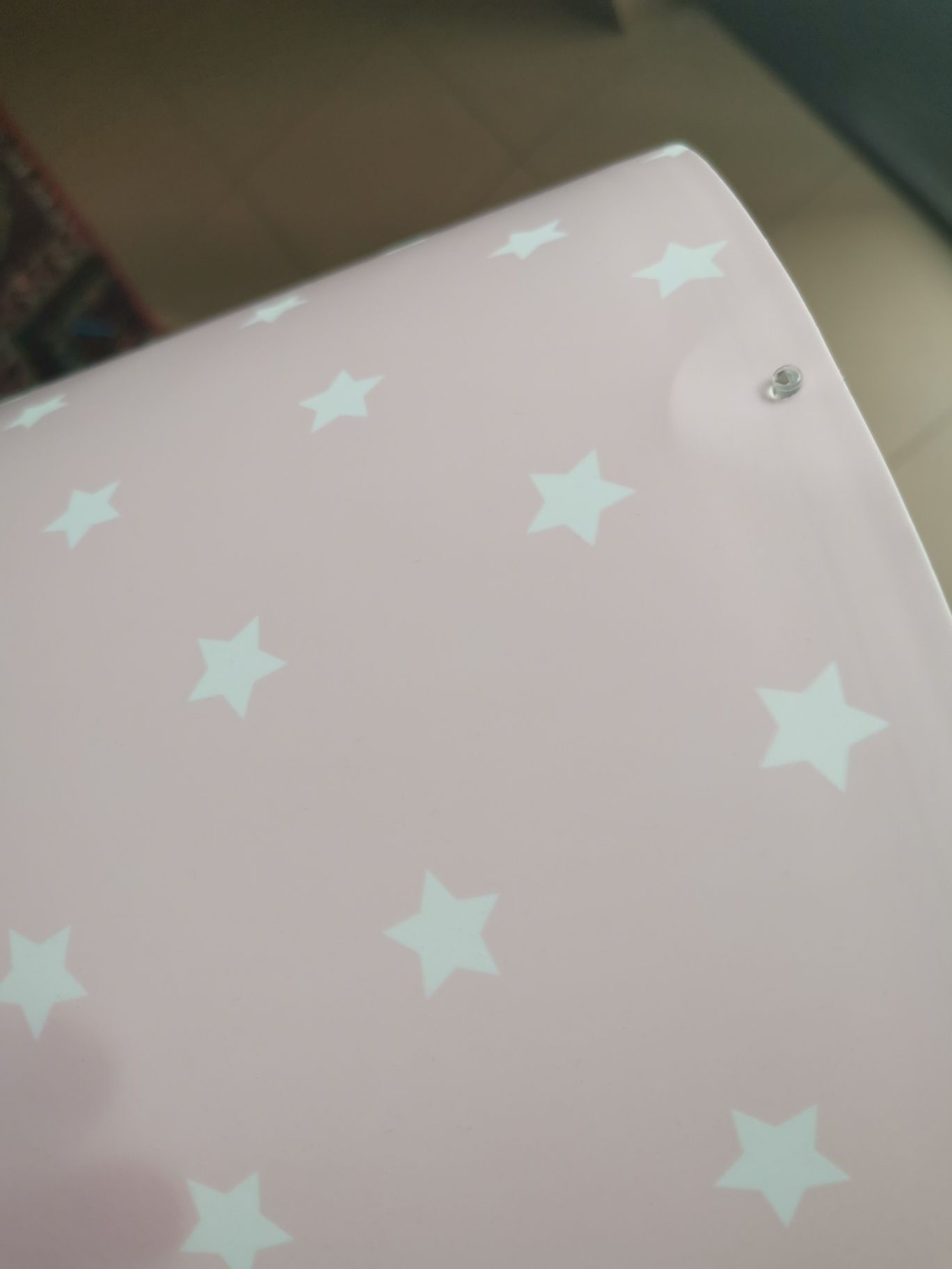 Plafon dwupunktowy lampa Dalber Star light Rosa różowy w gwiazdki
