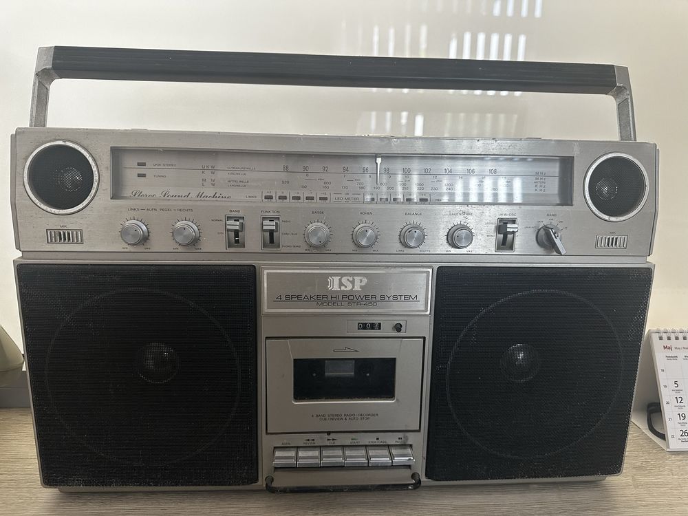 Radiomagnetofon BOOMBOX ISP
