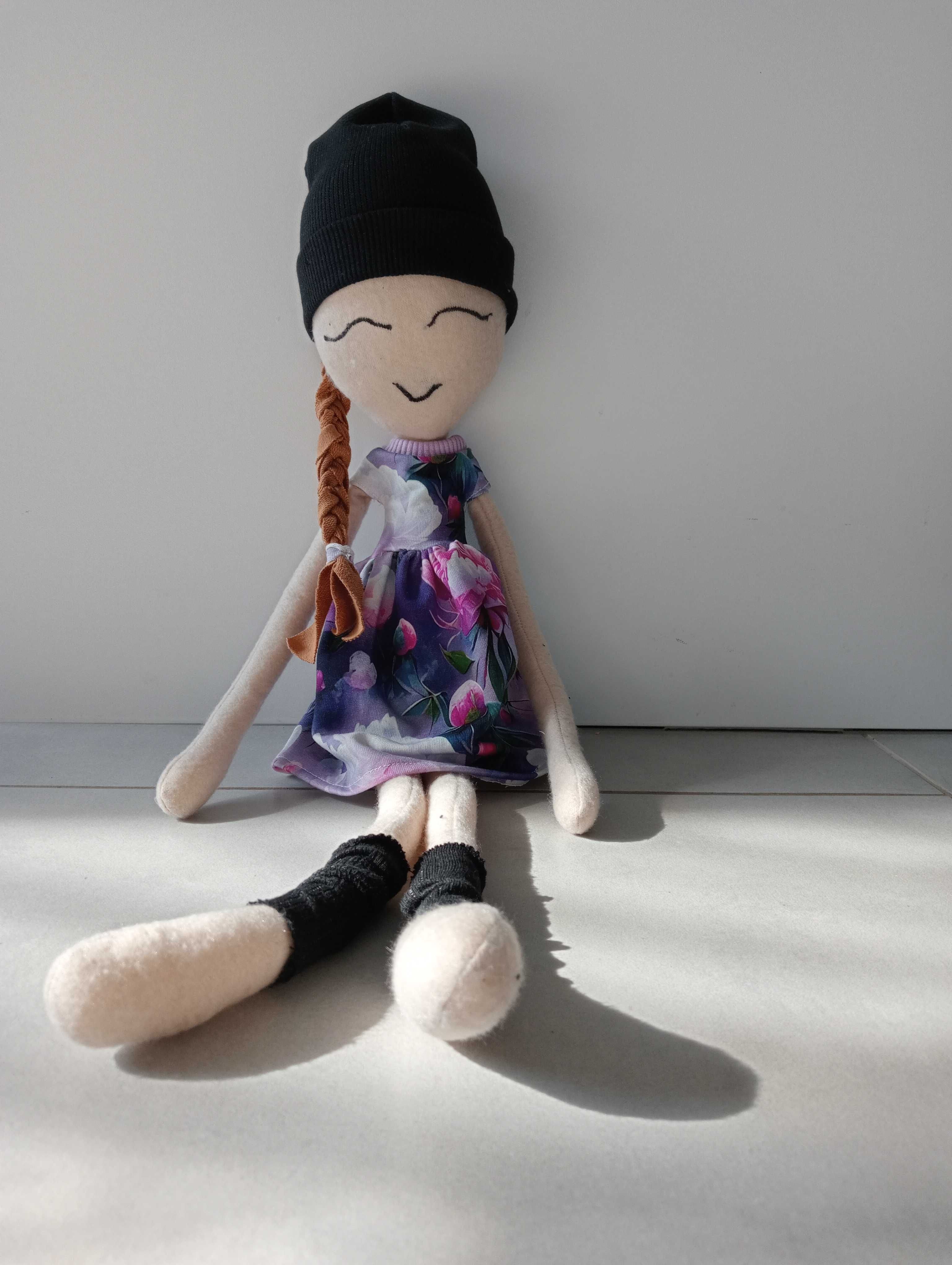 Ręcznie robiona lalka szmacianka lalka szmacianka przytulanka