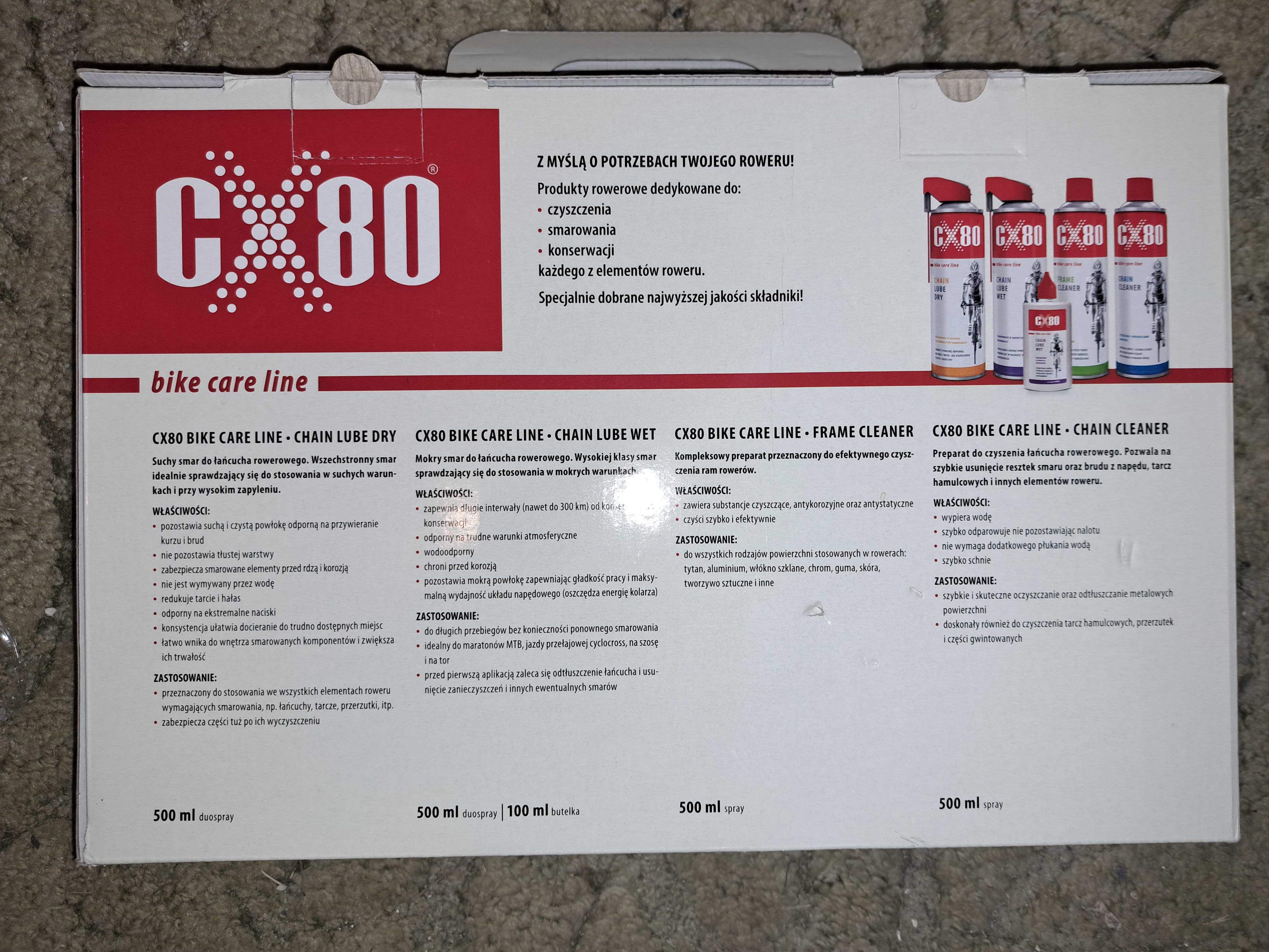 Rowerowe smary CX-80 (2 sztuki)
