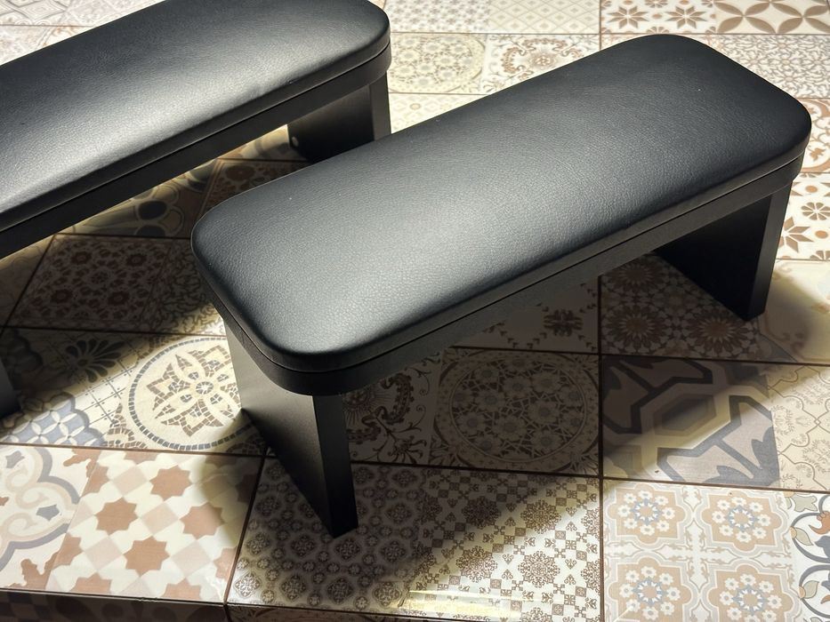 Чорна Підставка для рук, підлокітник для манікюру