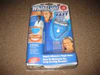 Kit Dental Branqueador "White Light" Novo e Embalado!