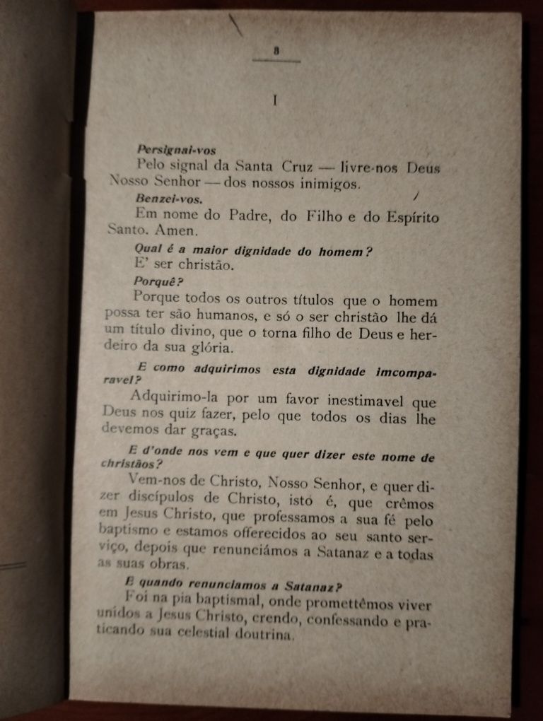 A Doutrina Christã e Princípios de Moral - 1906