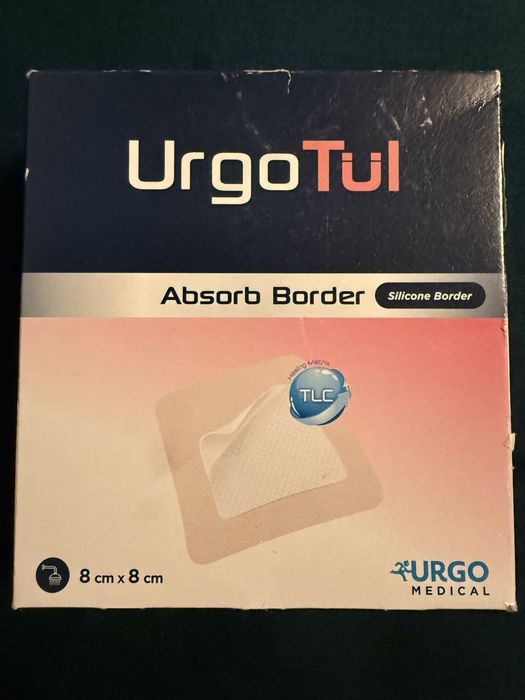 Urgotul absorb Border  8 cmx8cm - 10 sztuk
