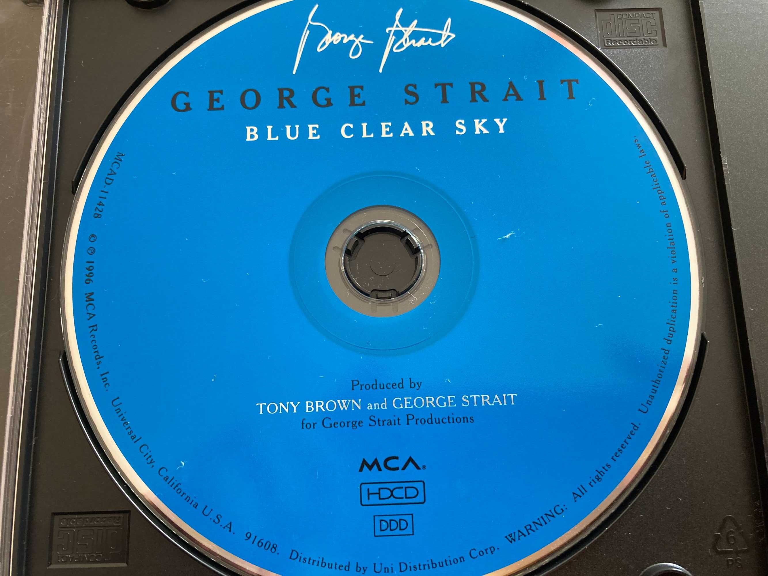 George Strait Blue Clear Sky USA