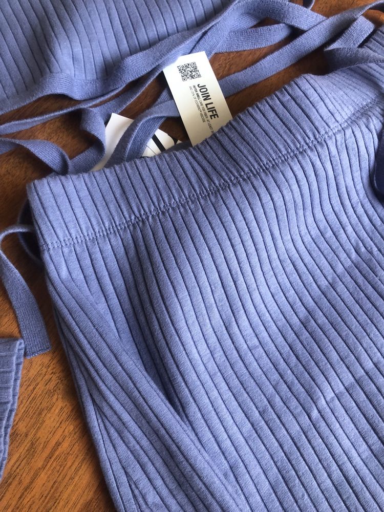 Костюм в рубчик zara M
