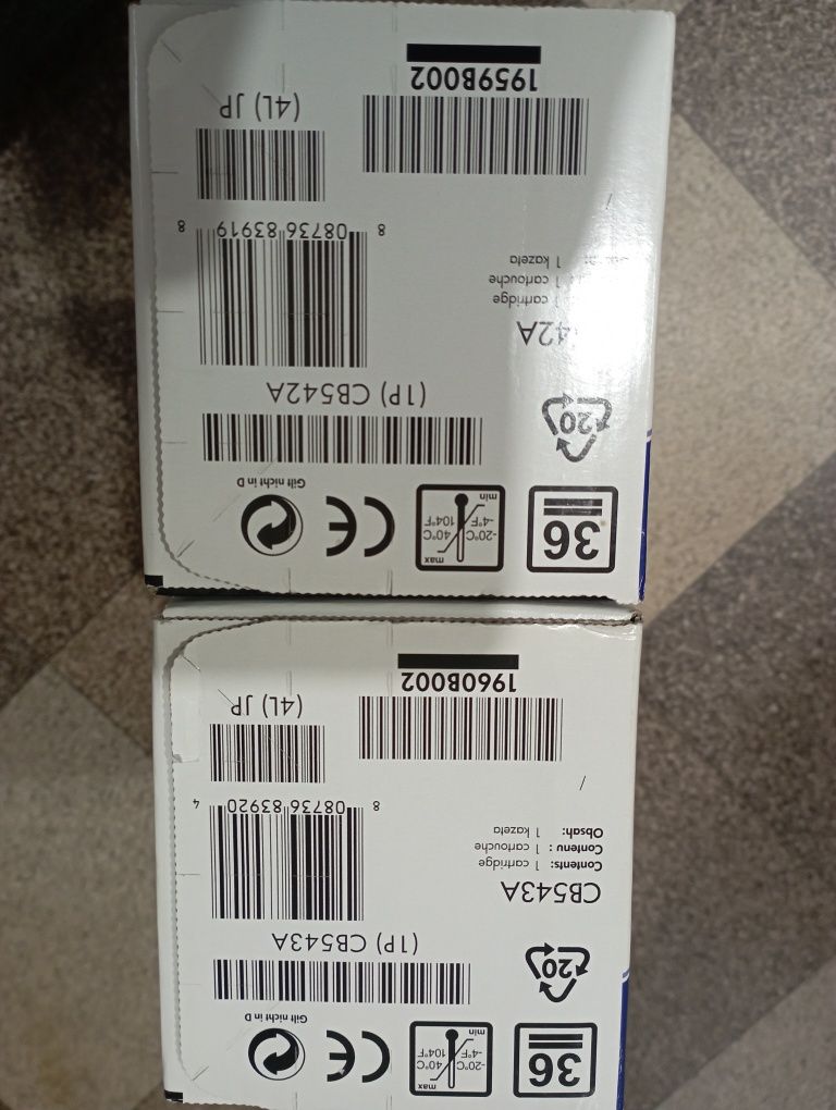 Картриджі hp 125a (cb542a, cb543a)