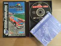 Jogo Sega Saturn Daytona USA.