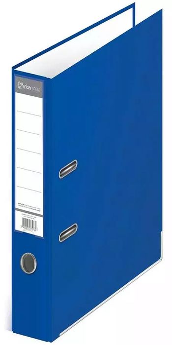 Segregator A4/75K niebieski. Interdruk