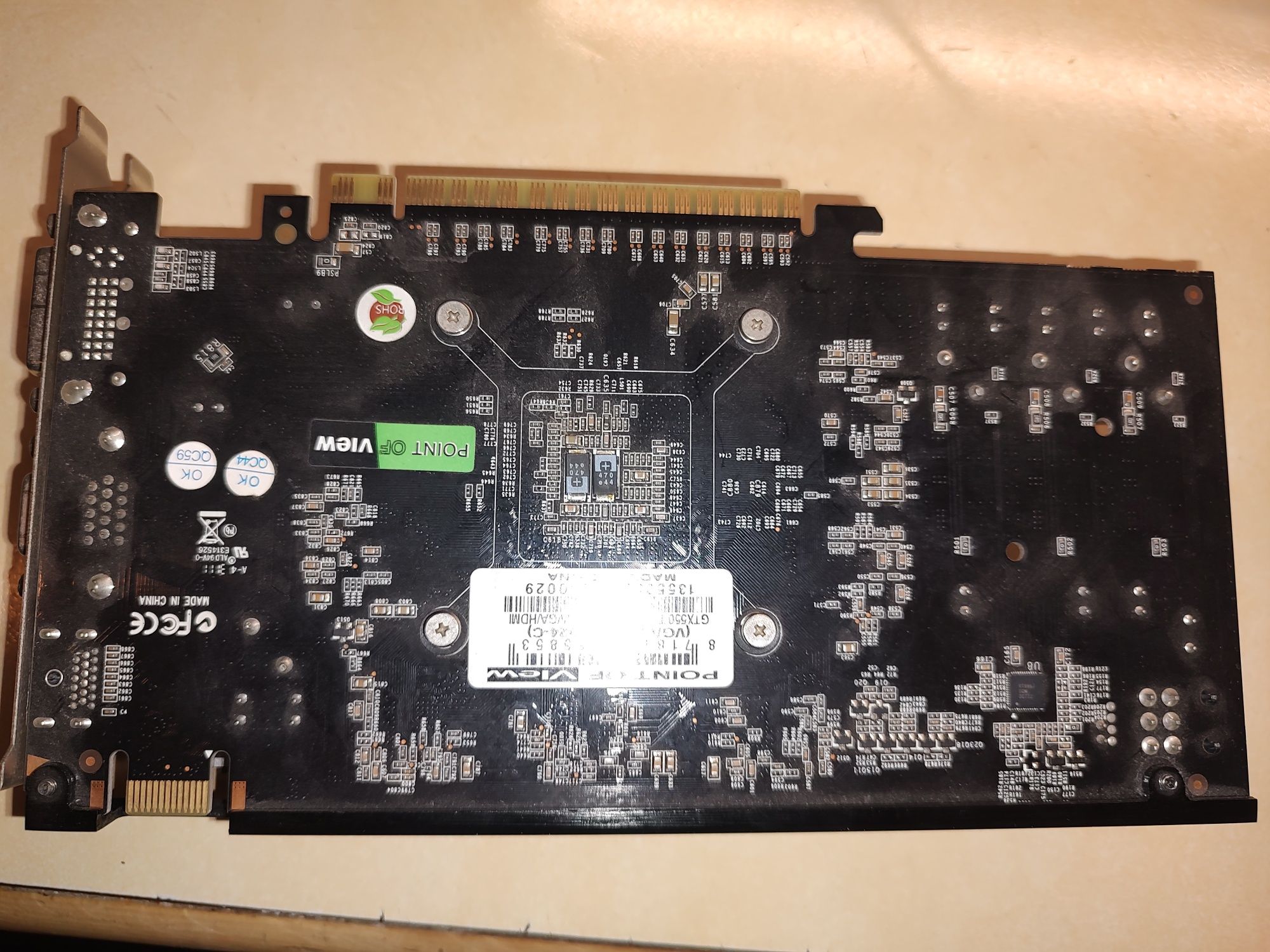Karta graficzna GeForce GTX 550 Ti 1GB POINT OF VIEW