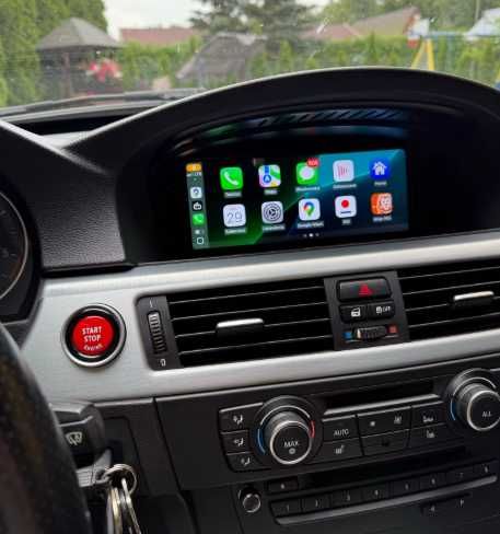Rádio 9" Linux BMW Série 3 e 5 E60 E90 Carplay Android Auto GPS NOVO