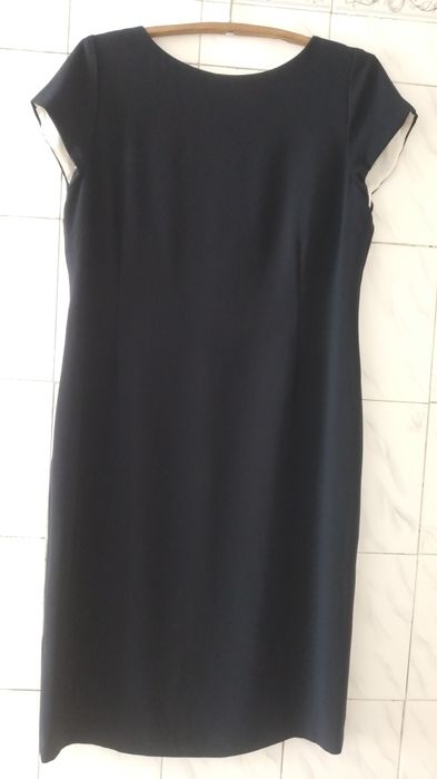 Сукня темно-синя максі