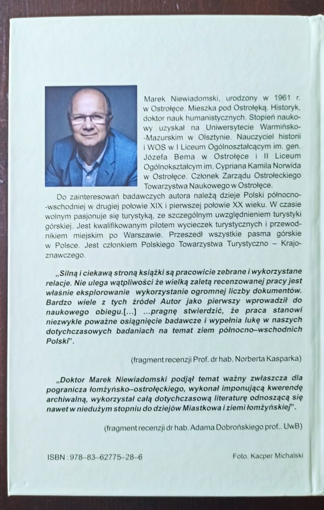 Marek Niewiadomski. Dzieje Gminy Miastkowo. Nowa.