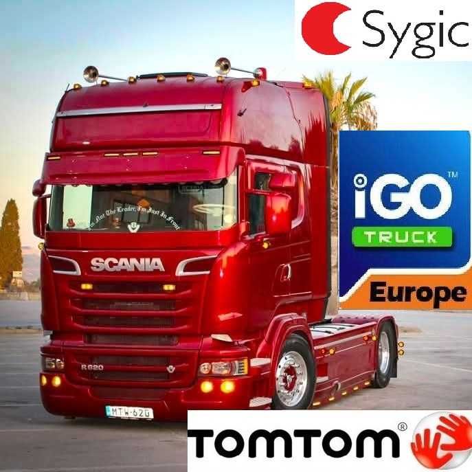 Nawigacja -Tablet - IGO Truck – Sygic Truck – TomTom - ADR
