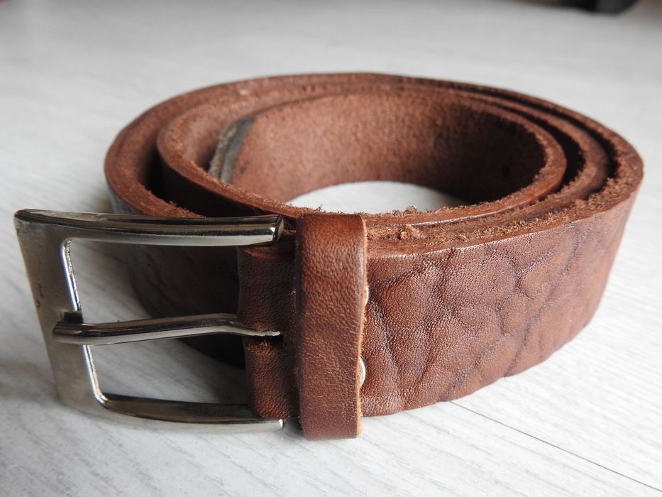 Cinto homem em pele genuína vaca artesanato Marrocos