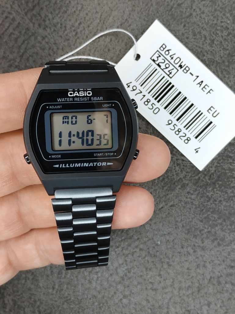 Часы Casio B640WB-1AEF Оригинал Гарантия 2 года! Касио
