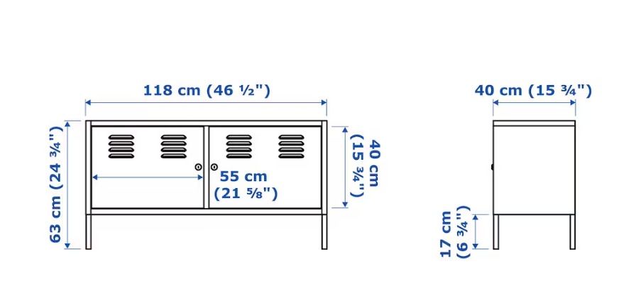 Movel metalico IKEA