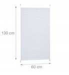 Roleta plisowana Relaxdays 80cm x 130cm
