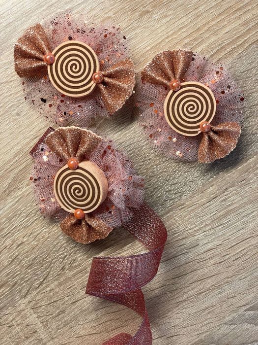 Набір заколки + пояс, костюм «Цукерочка»