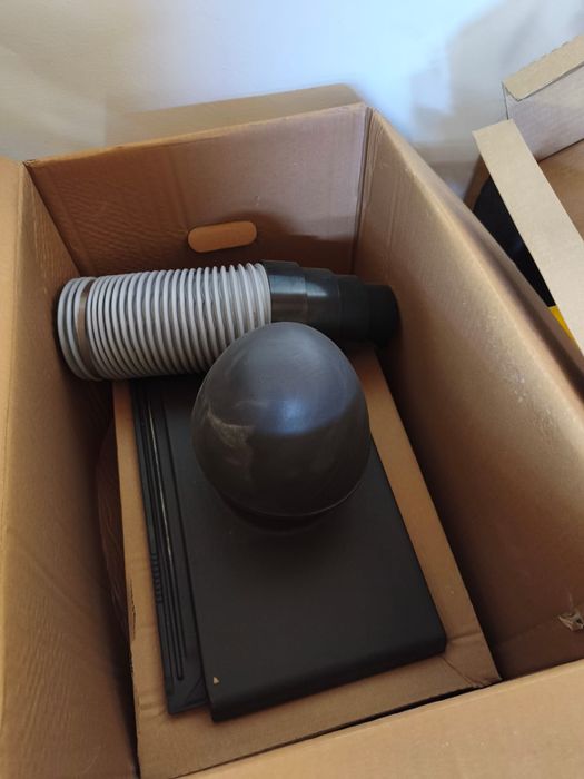 Kominek wentylacyjny Creaton Signum dachówka Simpla XL antracyt