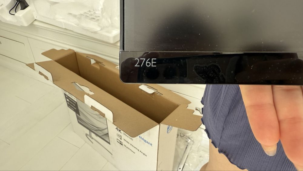 Monitor Philips E Line LCD 4k 3840x2160 model 276E8