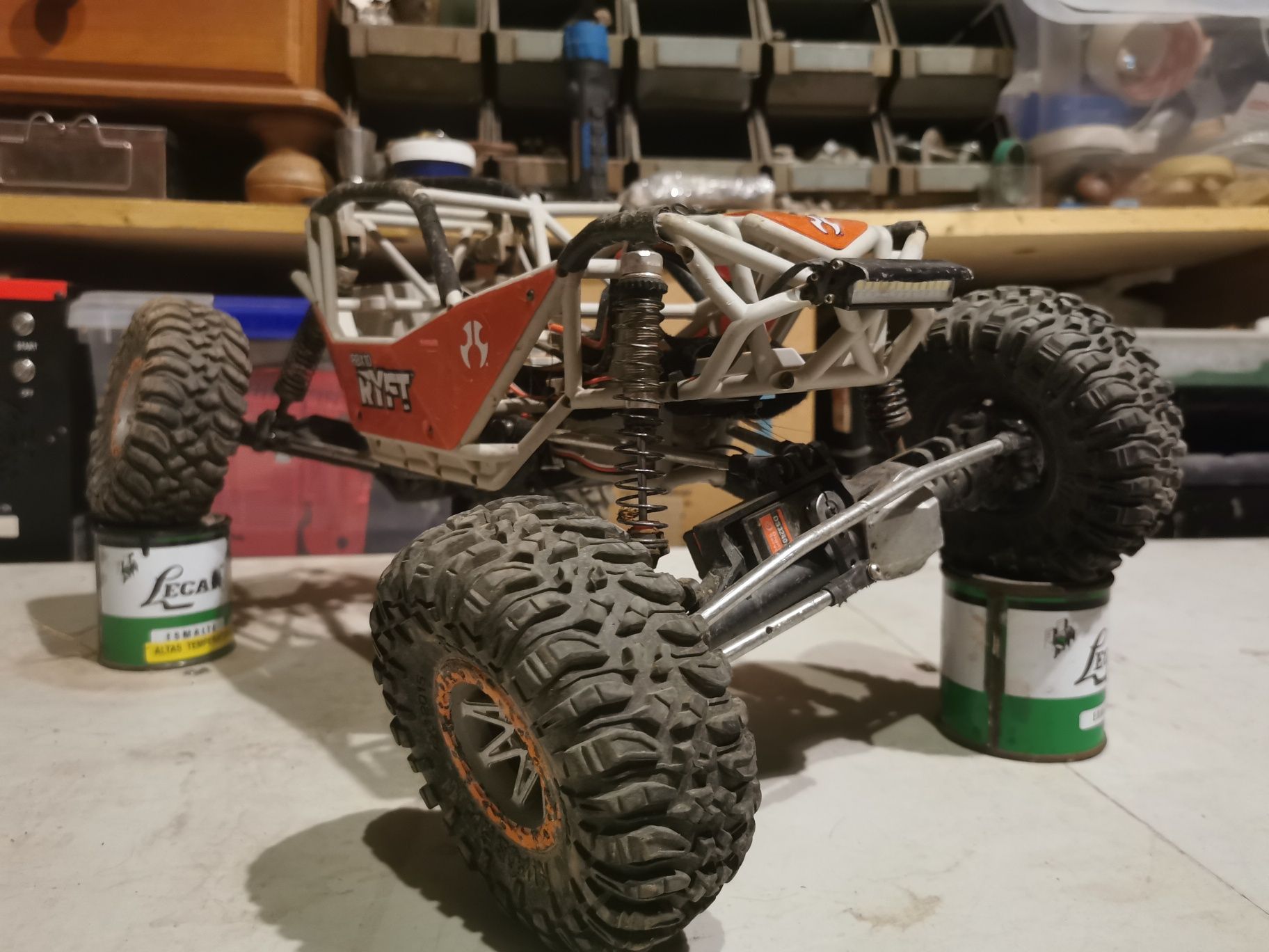 Axial ryft rbx 10 dedicado rc crawler
