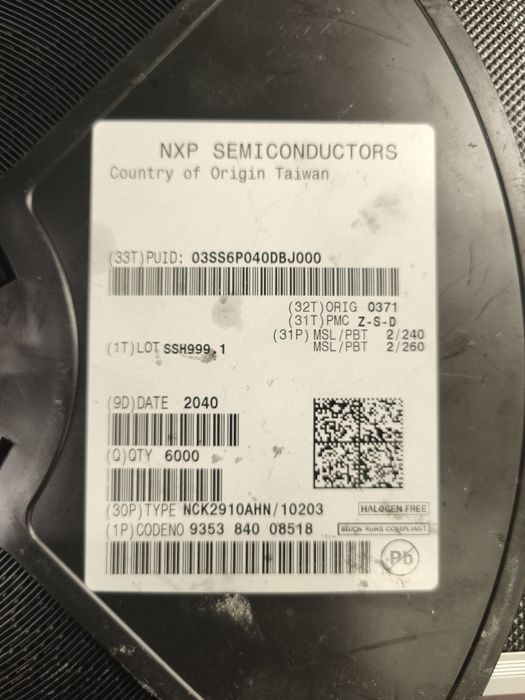 Vendo chips nxp semicondutores