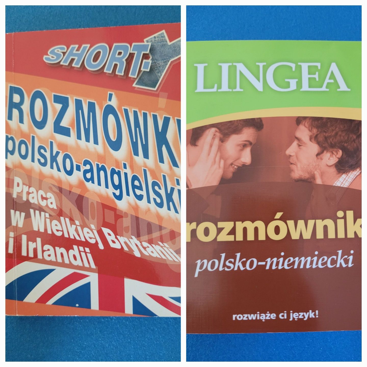 Rozmówki niemieckie oraz angielskie