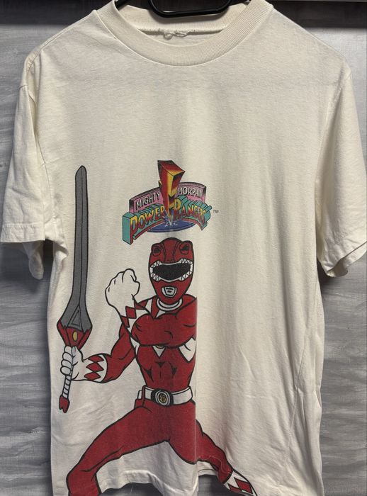 Koszulka T-Shirt Tee Power Rangers Mighty Morphin 90s Single Stitch S