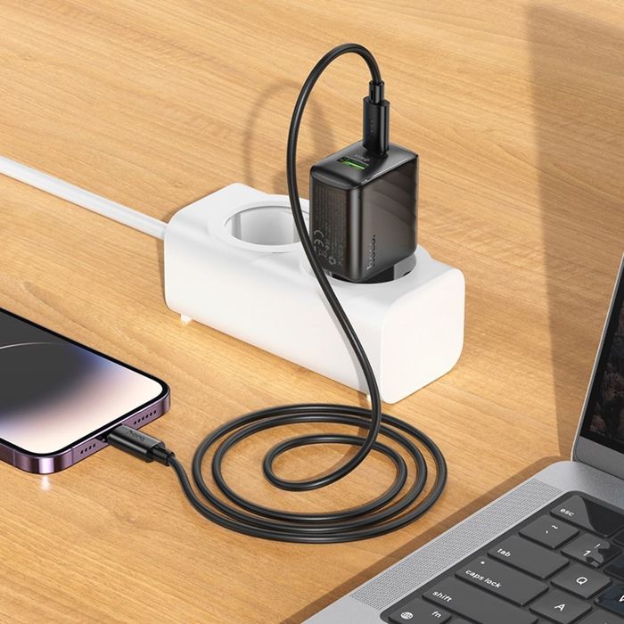 Быстрая Зарядка Hoco 20W 2-Порта Hoco CS25A USB + Type-C