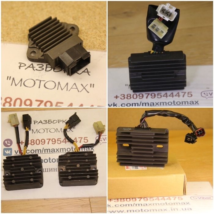 Реле регулятор зарядки оригинал. honda suzuki yamaha kawasaki