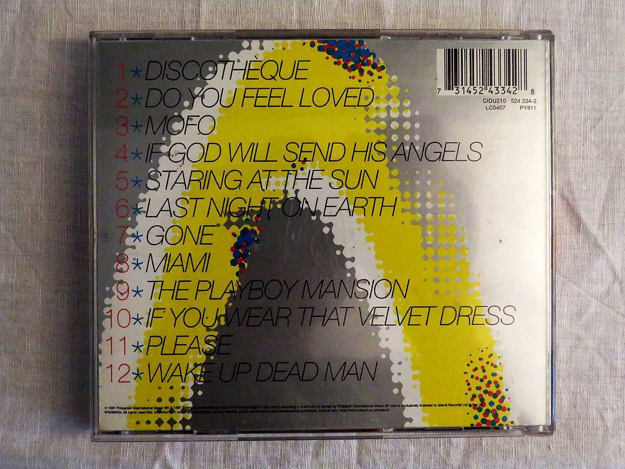 CD U2 – Pop (Excelente estado)