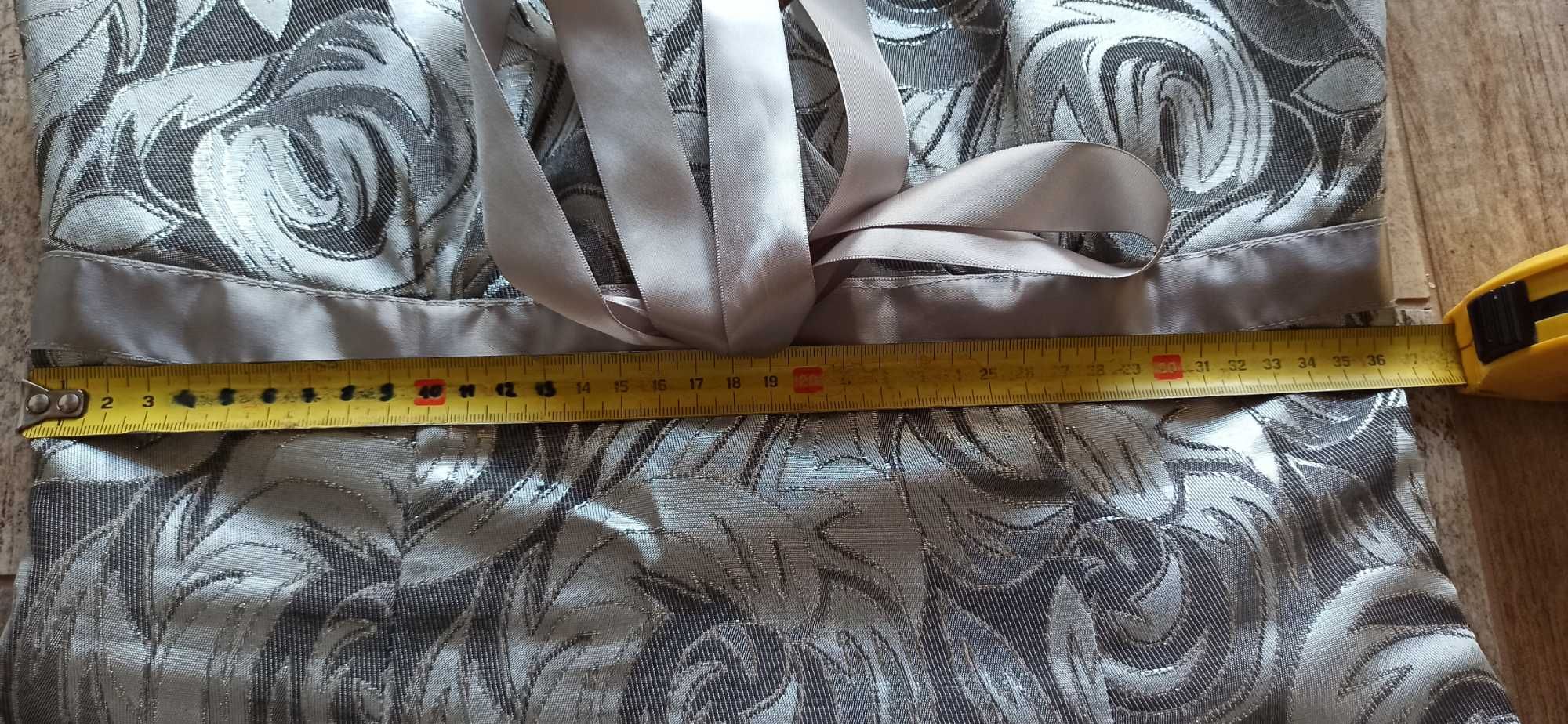 srebrna sukienka w stylu Pin-up, rozm. S