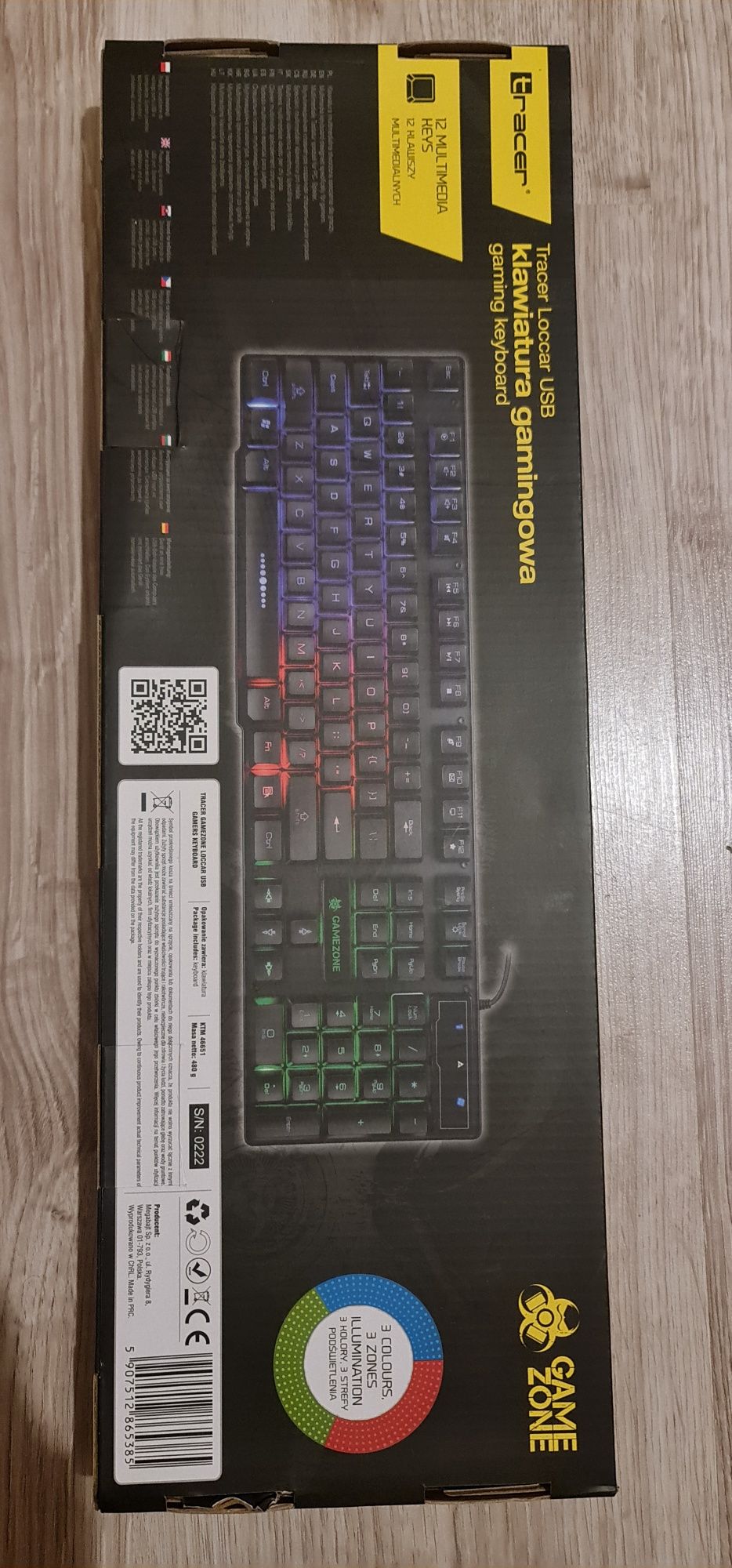 Klawiatura usb Tracer GAMEZONE LoCCar Wrocław