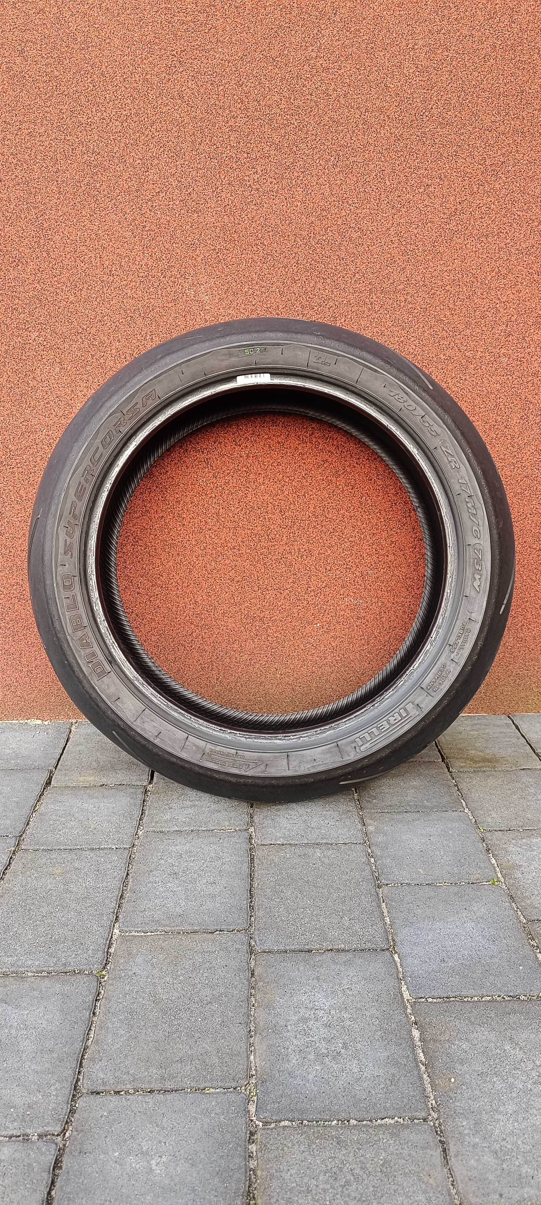 Opony PIRELLI DIABLO SUPERCORSA SC1 120/70/17 i SC2 180/55/17 Komplet