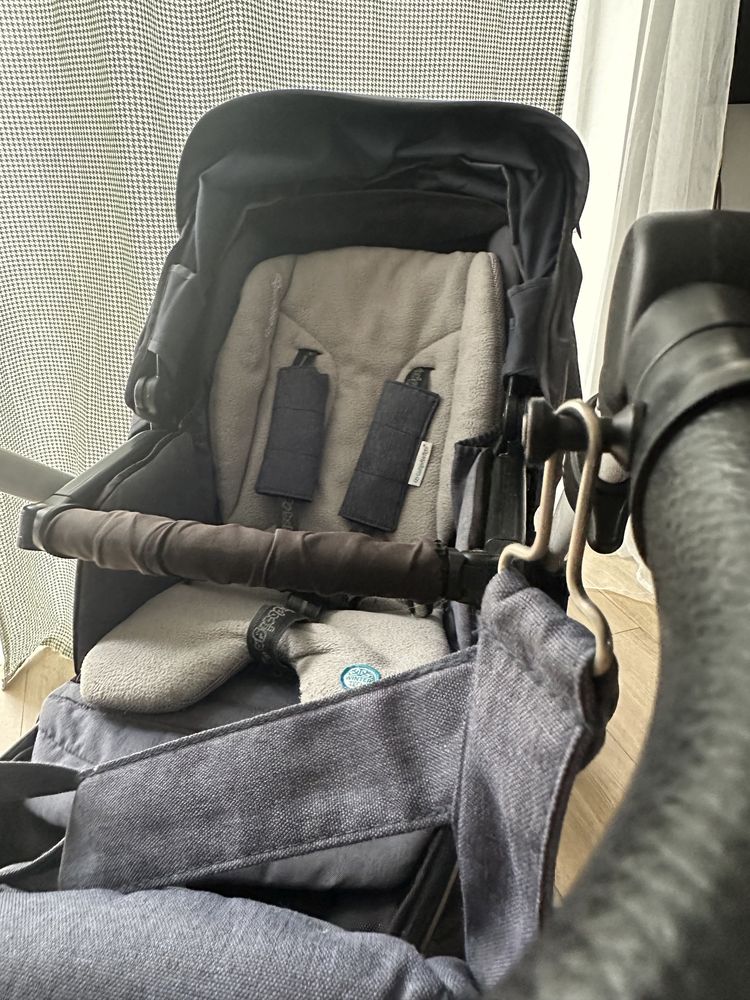 Wózek 2w1 Baby Design Husky, jeans, 1 właściciel, kupiony w Smyku