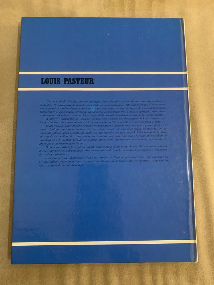 Livro “Louis Pasteur”